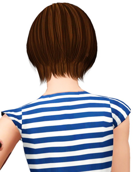 Elexis Ada Wong Hairstyle retextured by Pocket for Sims 3