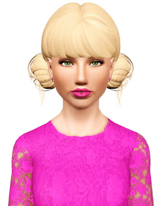 Skysims 109 hairstyle retextured by Pocket for Sims 3