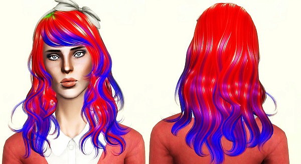 Newsea`s Eyes on Me  Hairstyle Retexture by Cnih for Sims 3