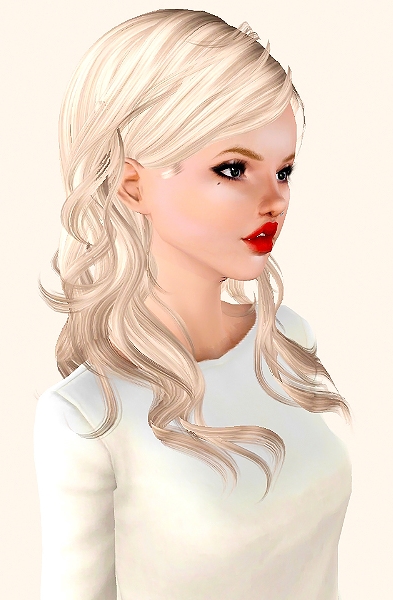 Newsea`s Matcha hairstyle retextured by Forever and Always for Sims 3