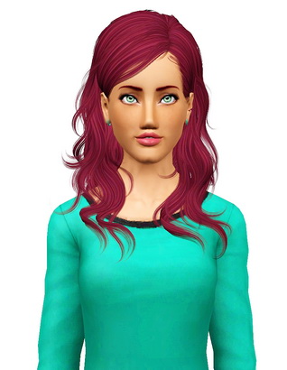 Newsea`s Matcha hairstyle retextured by Pocket for Sims 3