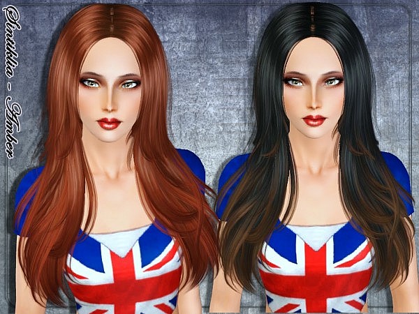Amber hairstyle by Sintiklia for Sims 3