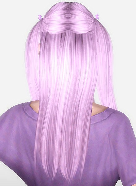 Zauma`s Red Light hairstyle retextured by Forever and Always for Sims 3