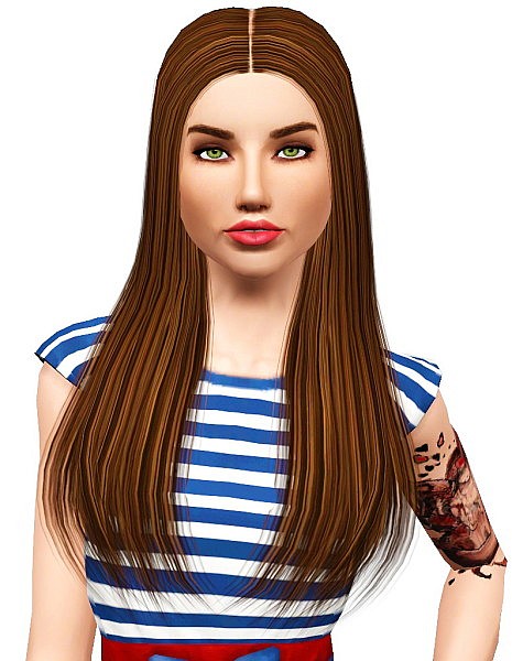 Augustin Simple Hairstyle retextured by Pocket for Sims 3