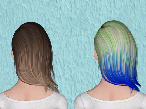 Alesso`s Wine hairstyle retextured by Electra for Sims 3
