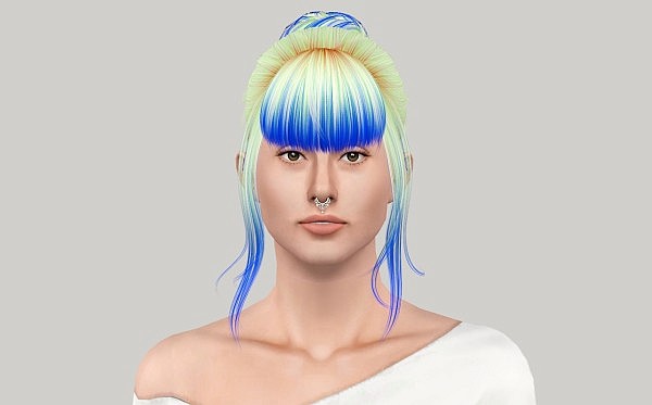 Alesso`s Kerli hairstyle retextured by Fanaskher for Sims 3