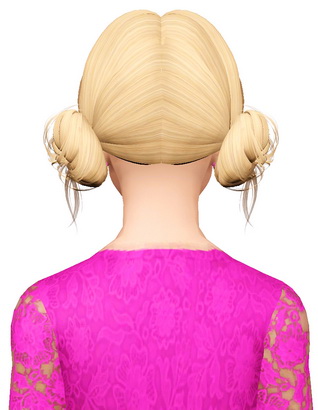 Skysims 109 hairstyle retextured by Pocket for Sims 3