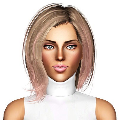 Newsea`s Perry Hairstyle Retextured By July Kapo - Sims 3 Hairs