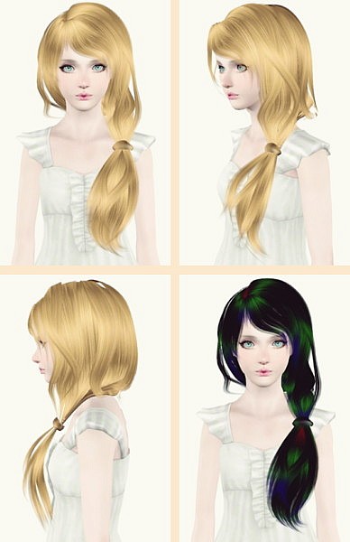 CoolSims 46 hairstyle convert from Sims 2 to Sims 3 by Maipham for Sims 3
