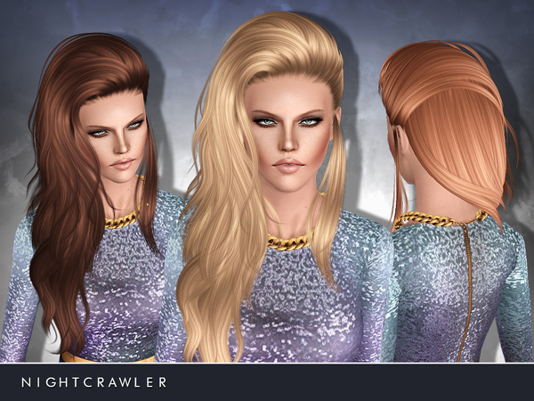 Cool Hairstyle 23 by Nightcrawler for Sims 3