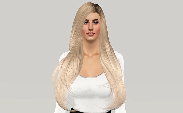 Butterflysims 121 hairstyle retextured by Fanaskher for Sims 3