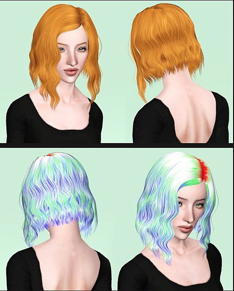 Alesso`s XO hairstyle retextured by Porcelain for Sims 3
