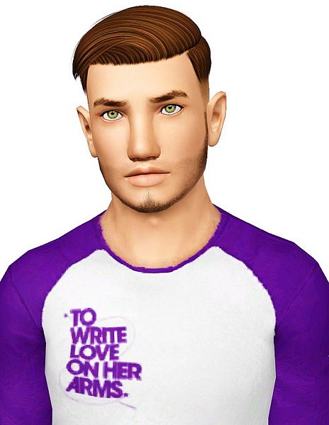 Nightcrawler M07 hairstyle retextured by Pocket for Sims 3