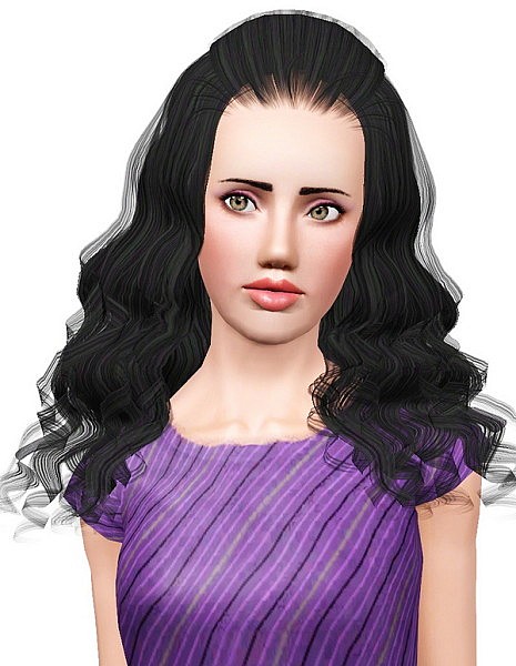 Sintiklia`s Sandra hairstyle retextured by Pocket for Sims 3