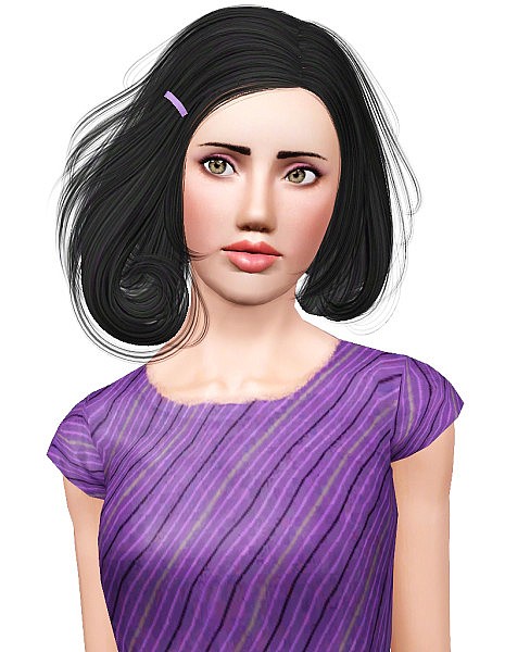 Sintiklia`s Scarlet hairstyle retextured by Pocket for Sims 3