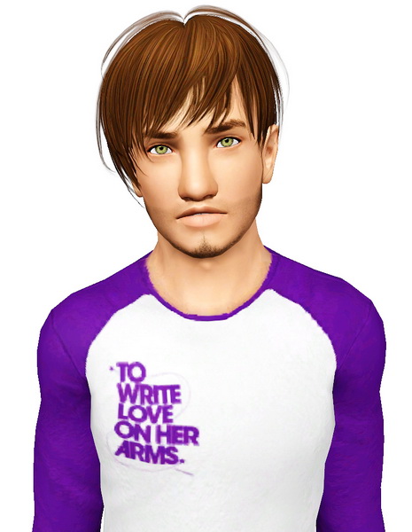 Newsea`s Tennis hairstyle retextured by Pocket for Sims 3