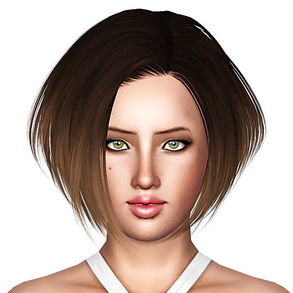 Skysims 218 hairstyle retextured by July Kapo - Sims 3 Hairs