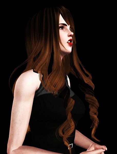 Peggy`s 74 hairstyle retextured by Thecnihs for Sims 3