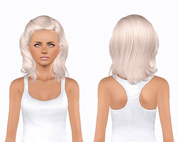 Newsea`s Uproar hairstyle retextured by Plumblobs for Sims 3