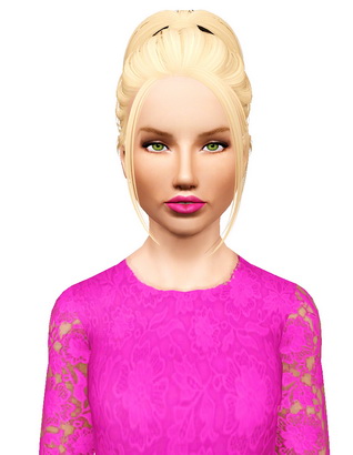 Skysims 111 hairstyle retextured by Pocket for Sims 3