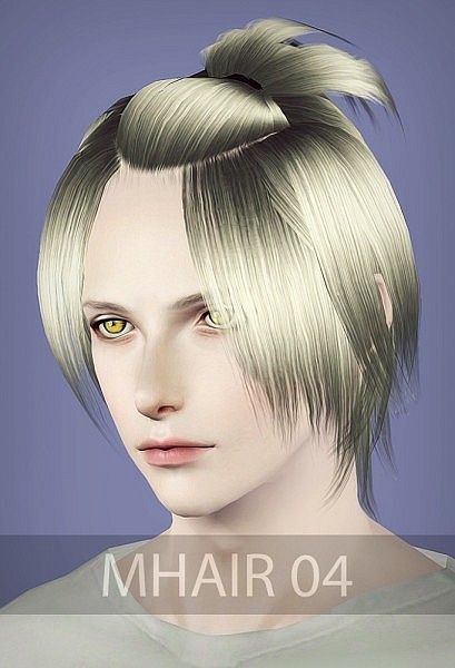 Narusia hairstyle 02 and 04 converted from Sims 2 to Sims 3 - Sims 3 Hairs