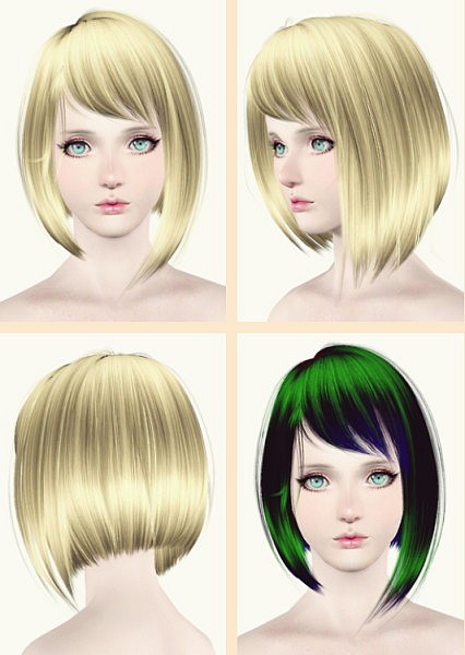 CoolSims 82 hairstyle Converted from sims 2 to sims 3 by Maipham for Sims 3