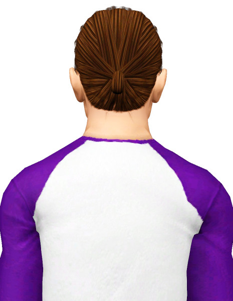 Ginko Chris hairstyle retextured by Pocket for Sims 3