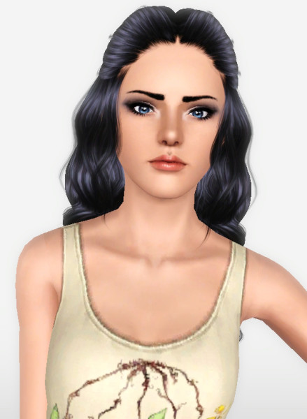 Alesso`s Spectrum hairstyle retextured by Forever and Always for Sims 3