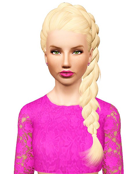 Skysims 190 hairstyle retextured by Pocket for Sims 3