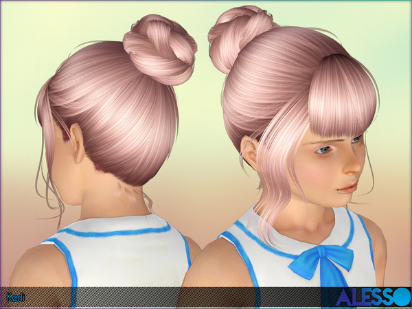 Kerli hairstyle by Alesso for Sims 3