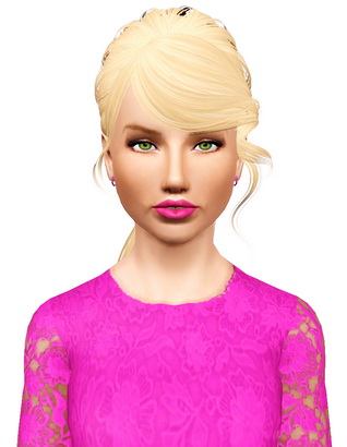 Skysims 140 hairstyle retextured by Pocket for Sims 3