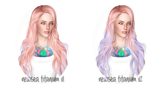 Six Wickedsims hairstyles retextured for Sims 3