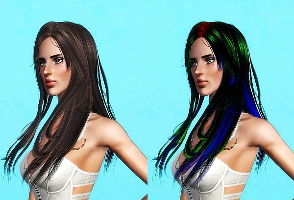 Newsea`s Jordan Hairstryle Retextured by Cnih for Sims 3
