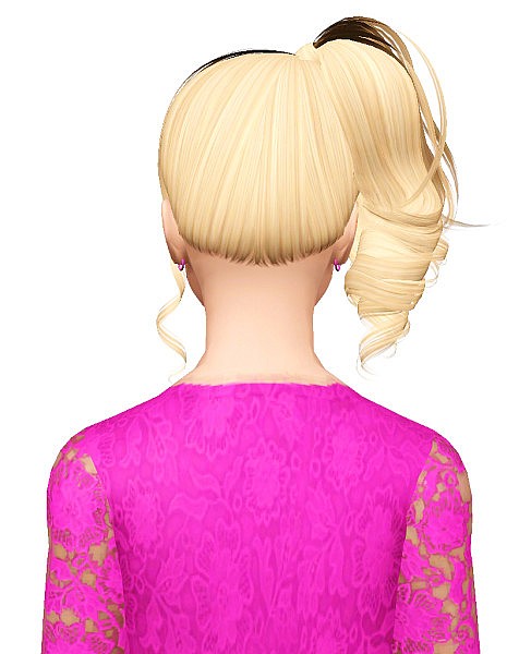 Skysims 153 hairstyle retextured by Pocket for Sims 3