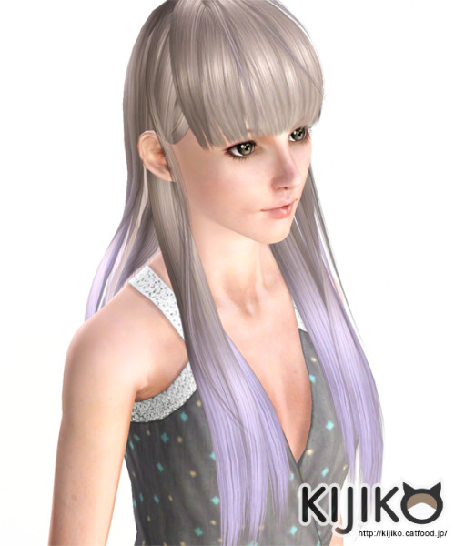 Lily hairstyle by Kijiko for Sims 3
