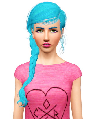Marshmallow Stars hairstyle retextured by Pocket for Sims 3