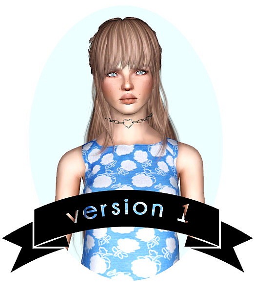 Shymoo`s hairstyle retextured by Magically Delicious for Sims 3