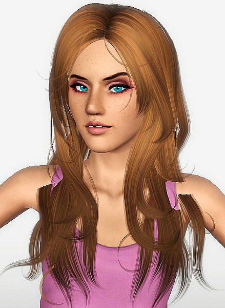 NewSea`s YU 172 Jordan hairstyle retextured by Forever and Always for Sims 3