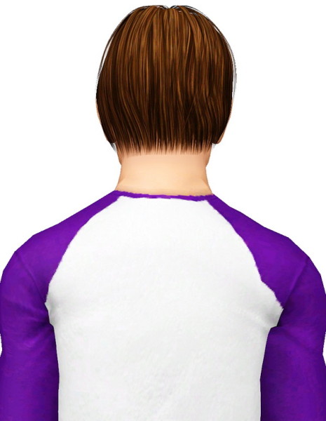 DavidSims Lambido hairstyle retextured by Pocket for Sims 3