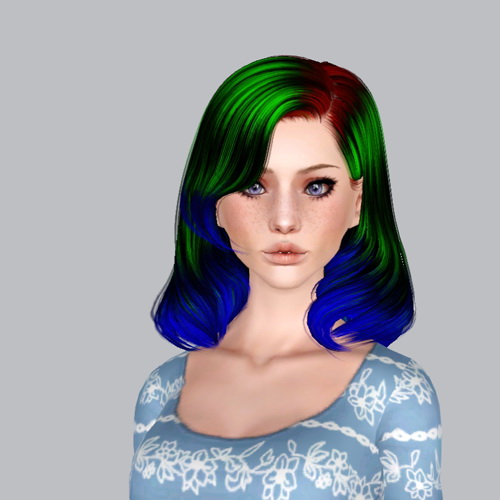 Peggy`s 856 hairstyle retextured by Plumb Bomb for Sims 3