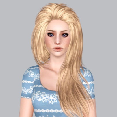 Sintiklia`s Rocky hairstyle retextured by Plumb Bombs - Sims 3 Hairs