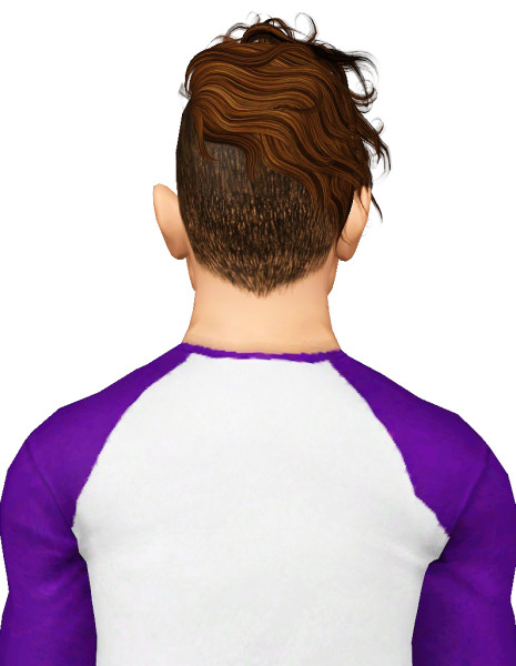 Newsea`s Black Bullet hairstyle retextured by Pocket for Sims 3