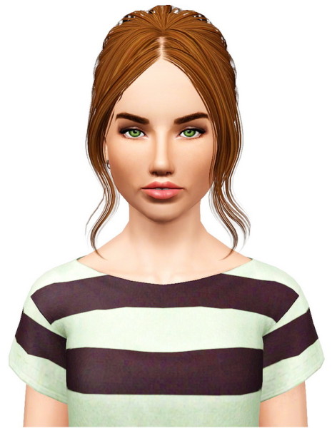 Butterfly 085 hairstyle retextured by Pocket for Sims 3