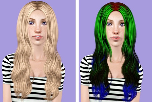Cazy`s 109 September hairstyle retextured by Plumb Bombs for Sims 3