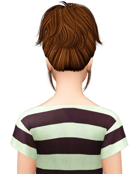 Skysims 228 hairstyle retextured by Pocket for Sims 3