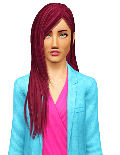 Zauma`s Dara hairstyle retextured by Pocket for Sims 3
