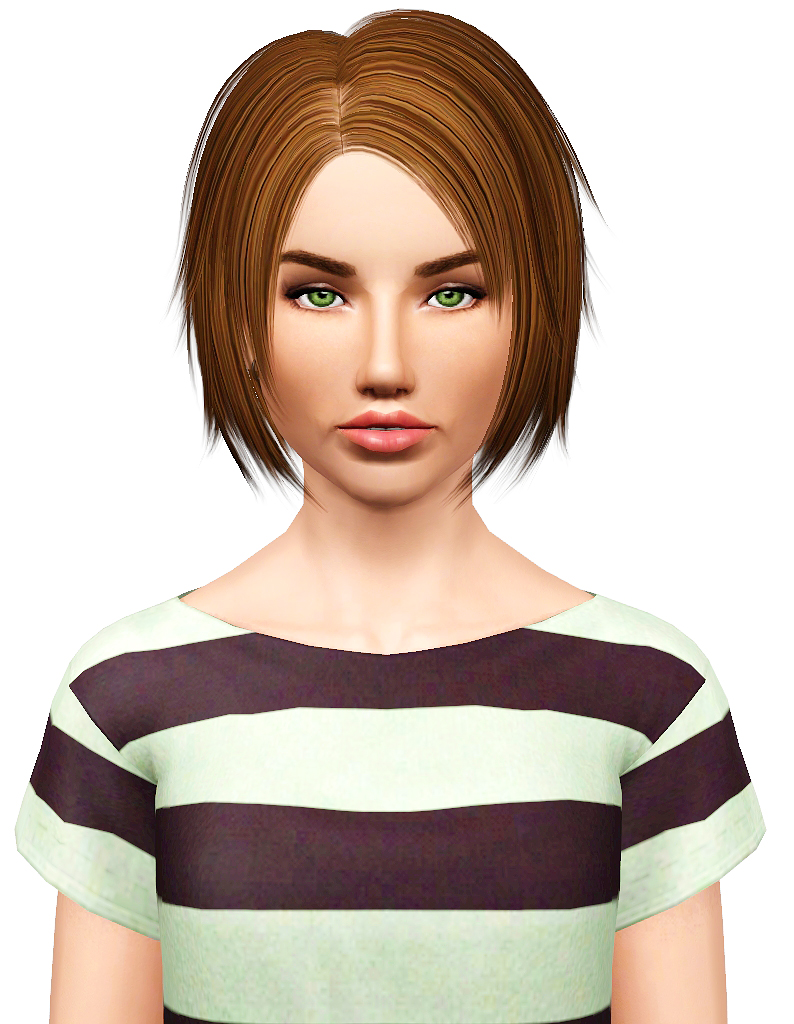 Butterfly 062 hairstyle retextured by Pocket - Sims 3 Hairs