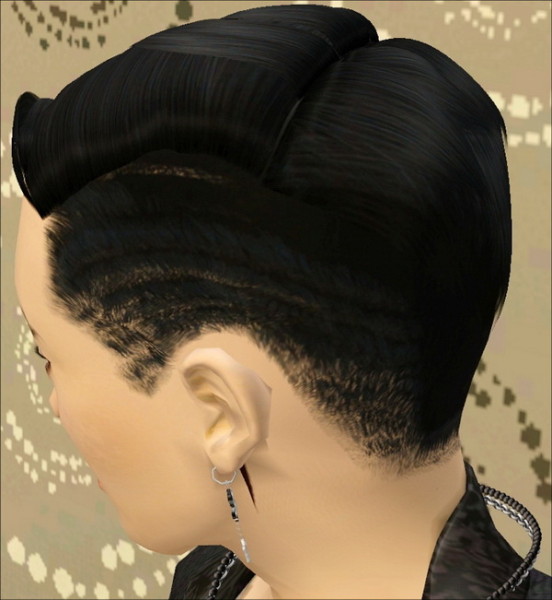 G Dragon hairstyle by Jasumi for Sims 3