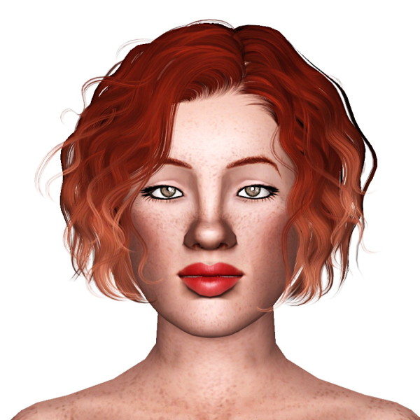 Newsea`s Foam Summer hairstyle retextured by July Kapo for Sims 3
