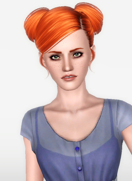 Butterfly hairstyle 78 retextured by Forever and Always for Sims 3